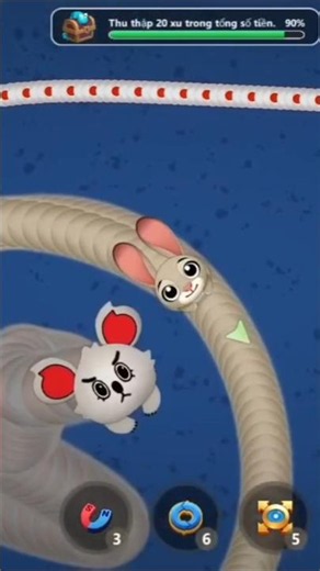#snakegame worms zone - trò chơi rắn săn mồi bằng điện thoại #games