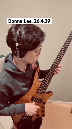 Donna Lee, 26.4.29 #strandbergguitars #bass #donnalee #charlieparker #jacopastorius
