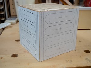 バンドソー・ボックス Cube Part Ⅰ 構想とバンドソーの調整 - むささび工房ブログ