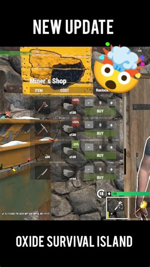 Lumberjack New Update-Oxide Survival Island || Python Oxide ||#oxide #oxidesurvival #rustmobile