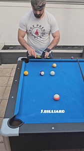 Crazy Unique Technique 1 Rail Kick Shoot In Pool | JBilliard JBilliard