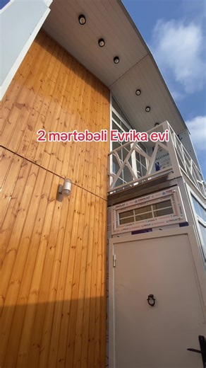 2 mərtəbəli Evrika evi. #aframe #heyetevleri #satilir #baku