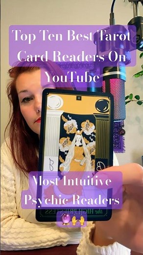 Top Ten Best Tarot Card Readers On YouTube 🔮👀