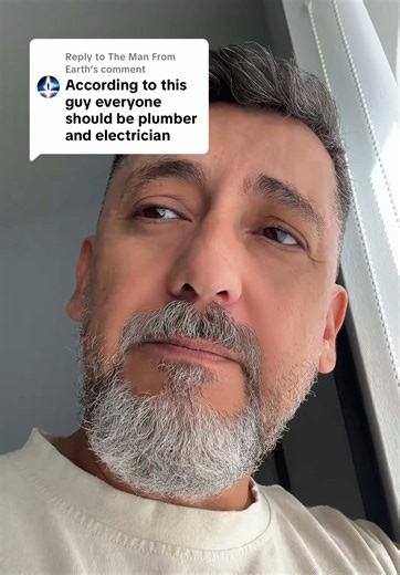 Replying to @The Man From Earth If you are trying to choose a career right now, becoming an electrician or a plumber might be a very smart move. Artificial intelligence is quickly taking over many office jobs. Things like writing emails, looking up information, making PowerPoint slides, and building spreadsheets can now be done by AI faster than many people. For now humans still guide it, but that will change as the technology improves. Trades are different. Electricians and plumbers work in the