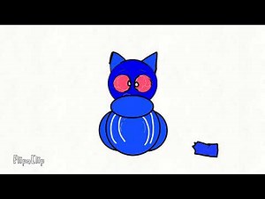 Kawaii obedient blueberry inflation