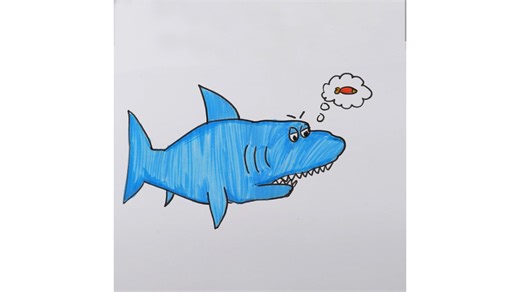 Drawing animals through hand shapes