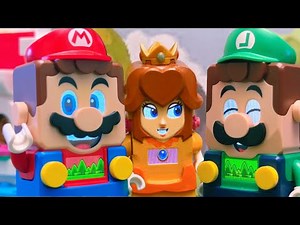Lego Luigi’s Rescue Mission | Lego Mario Party #legomario #legoluigi #princessdaisy #princesspeach