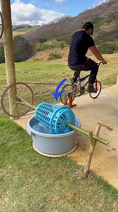 This Guy Built a Washing Machine Using a Bicycle | Hollywood movies pictures and videos | Facebook
