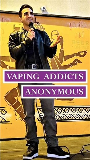 VAPING ADDICTS ANONYMOUS 😤 #comedy #shorts #health