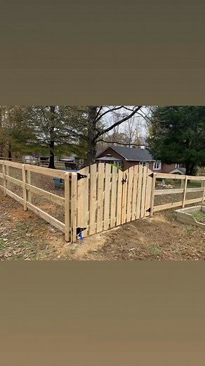 Check out this 3 Rail Estate Rail with wire fence, freshly installed and ready to go! 👍🏻📱 704-978-8809 #SunriseFence #FenceInstallation #CharlotteNC #EstateRail #3RailFence #MonroeNC #CLT #MatthewsNC | Sunrise Fence