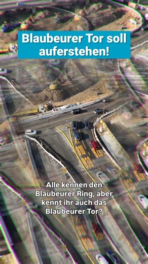 Das #BlaubeurerTor in #Ulm soll wieder auferstehen 🙌 👉 Alle kennen den #BlaubeurerRing - aber hattet ihr in den vergangenen Jahren auch das Blaubeurer Tor auf dem Schirm? Jahrzehntelang war es aus dem Ulmer Stadtbild und Bewusstsein fast verschwunden. 👷 Jetzt, da die #B10 erneuert wird und die Wallstraßenbrücke weg kommt, soll das Blaubeurer Tor wieder sichtbar und zu einem wichtigen Ort in Ulm werden. 👉 Das war es nämlich früher mal. Die Geschichte des alten Ulmer Stadttors erfahrt ihr im R
