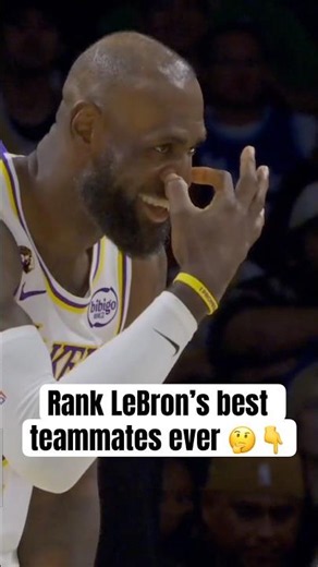Who you pairing Bron with? 🧐
