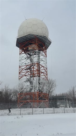 NAV CANADA on Instagram: "Sometimes the simplest solution is the best one. When heavy snow blankets our radars, NAV CANADA’s technology team turns to a tried-and-true method: “snow ropes.” These heavy-duty cables are moved around our radar domes (radomes) to serve as a manual de-icing system. By physically pulling the ropes back and forth, our technologist can cut through stubborn snow and ice buildup. Why is this so important? Even a thin layer of heavy, wet snow can weaken the radar’s signal. 