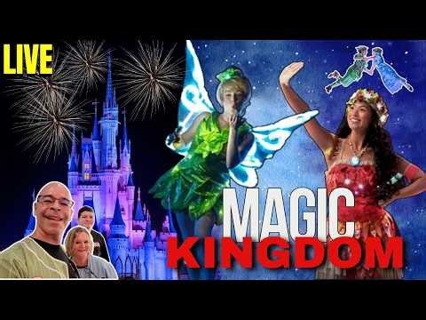 LIVE from Magic Kingdom! Disney’s NEW Starlight Parade, Happily Ever After Fireworks & Rides