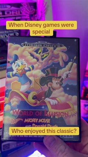 World of Illusion - Sega Megadrive #90snostalgia #worldofillusion #segamegadrive