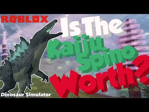 KAIJU SPINOSAURUS WORTH IT? + GODZILLA!! - Dinosaur Simulator