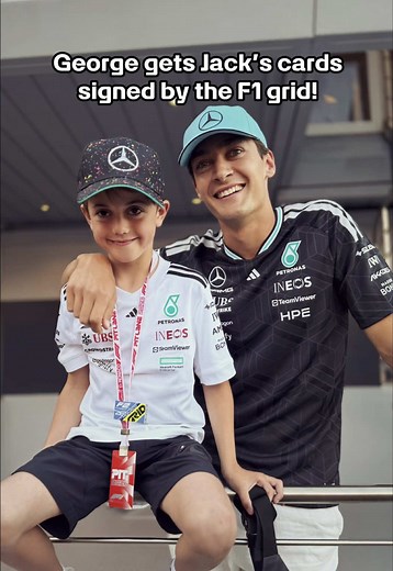 Get the Entire F1 Grid to Sign Jack Wolff’s Cards — George Russell Challenge