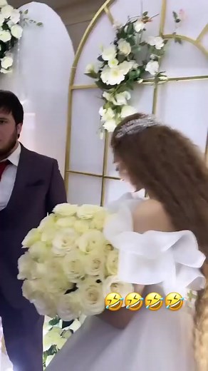 Beautiful Wedding Celebration with Elegant Bride and Groom