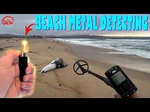 So Realistic It BURNS!! Beach Metal Detecting | XP Deus 2