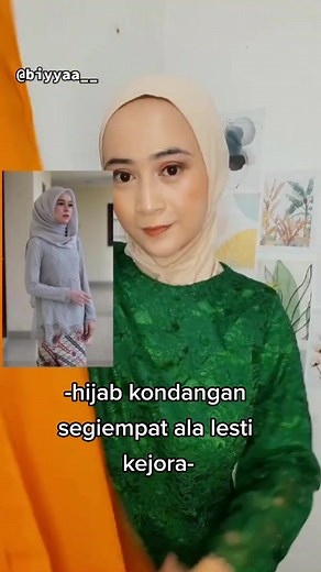 Tutorial Hijab Segiempat Kondangan ala Lesti Kejora