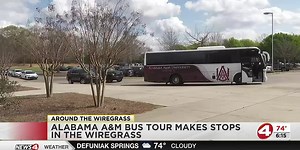 Alabama A&M bus tour makes stops in the Wiregrass