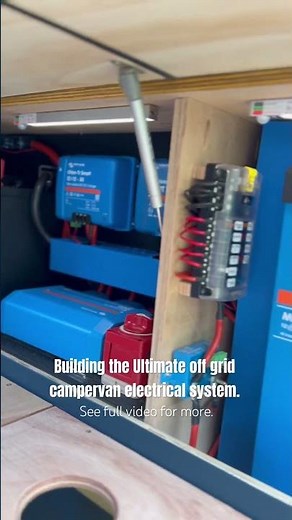 Building the ultimate off grid Victron power house for my campervan #victron #campervan