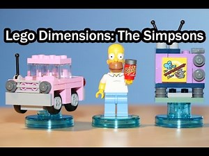 LEGO Dimensions Review - The Simpsons Level Pack (71202)