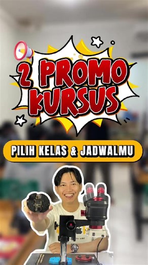Promo Kursus Service HP Android & Spesialis iPhone