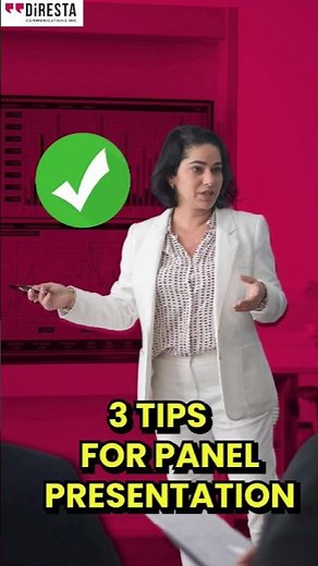 Three Tips for a Powerful Panel Presentation