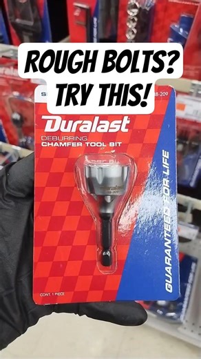 This Duralast Tool Cleans Up Rough Bolt Ends – AutoZone Find