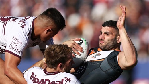 Wests Tigers vs Manly Sea Eagles: NRL live scores