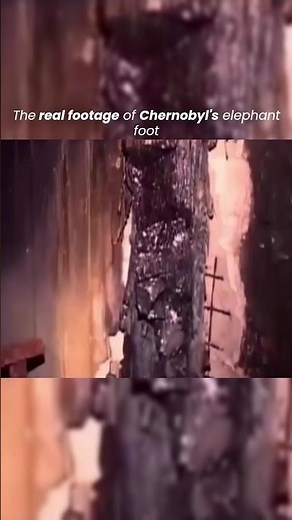 The scary footage of Chernobyl's elephant foot recorded by scientists