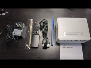 Mini Projector from Walmart - Works great!