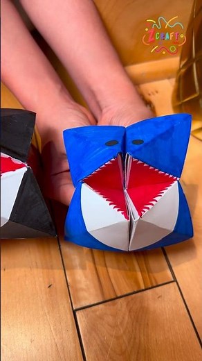 How To Make a Paper Fortune Teller: Easy Origami Tutorial! 🌟🔮 #Kids #Crafts #DIY #Fun #origami
