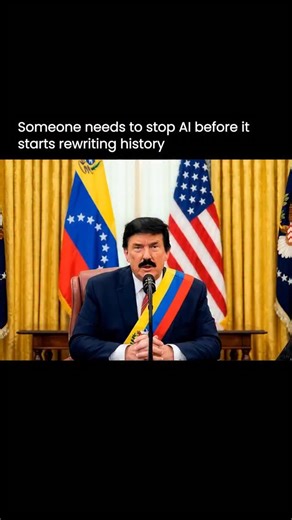 Artificial Intelligence | ChatGPT | Technology on Instagram: "This AI generated video shows Donald Trump giving a speech that never happened. The visuals and voice are so accurate that it almost feels real. Deepfake tools have reached a point where they can recreate human faces, tones, and expressions with near perfect precision. Clips like this show how quickly synthetic media is evolving and how easily it can blur the line between reality and fabrication. When AI can fabricate moments with thi