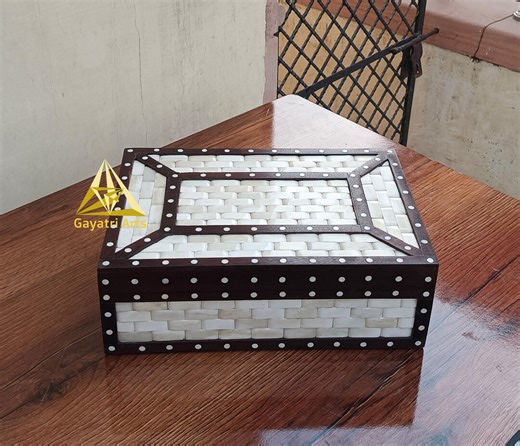 Handmade Bone Inlay Box / Home Decor Royal Storage/ Luxury Table Decor Unit - Etsy