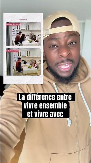 La différence entre vivre ensemble et vivre avec !