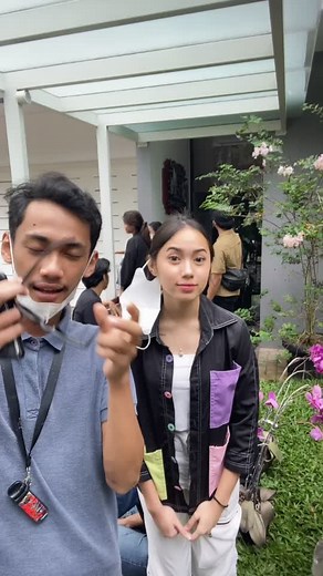 Outdoor Group Interaction in a Lush Garden