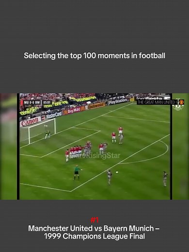 Manchester United's Epic 1999 UCL Final Victory