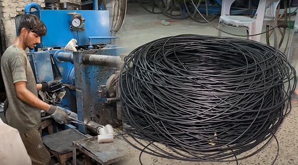 The Fascinating Process of Making PVC Wire from Aluminum