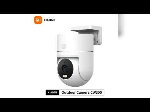 A must-have product! XIAOMI Outdoor Camera CW300 2.5K Full Color Night Vision 4 Million Pixels IP6