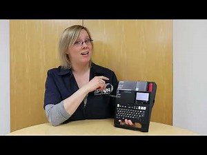Epson LabelWorks LW-PX750 Printer Tutorial: Basic Serialization