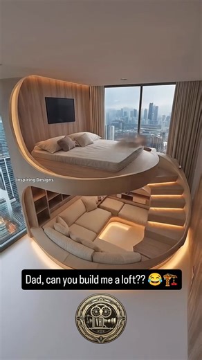 Vibrant Culture Daily on Instagram: "🏡😂🏗️ Building a loft bed inside a house is a practical DIY project that can maximize floor space. Key steps include thorough planning, gathering materials, assembling the frame, and ensuring structural safety by securing it to wall studs. #building #build #loft #bed #loftbed #usa #designinspiration #collegedorm #dorm #college #create"