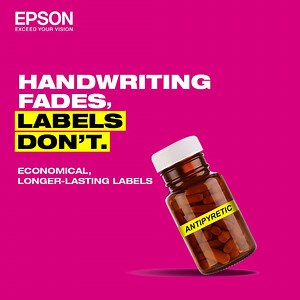 With the new Epson Labelworks LW-400 Label printer, organising your items is as easy as 1,2,3. Print custom labels with ease for folders, packages or anything else that needs labelling. Know more: http://bit.ly/2D1Ztrc | Epson