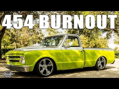 1967 CHEVY TRUCK! - BIG BLOCK BURNOUTS!