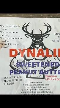 Dynalik Deer Attractant Peanut Butter