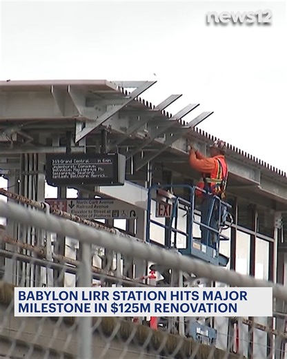 LIRR RENOVATIONS: The overhaul includes a wide range of improvements designed to enhance both safety and rider experience. Despite the complexity of the project, train service has remained uninterrupted. https://bit.ly/4kEvbO3 | News 12 Long Island