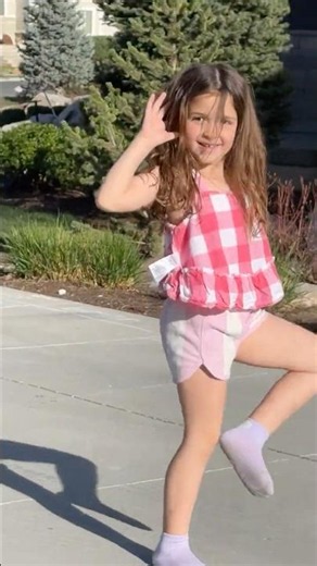 Navey's super cute Dancing in the Driveway!! Behind the scenes practice for her Dance Recital