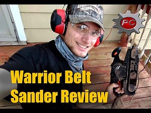Harbor Freight Warrior Belt Sander Review -Budget Sander