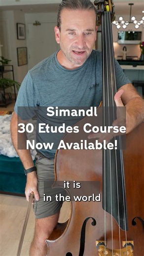 Learn about Simandl’s Etude No. 23, Larghetto for double bass